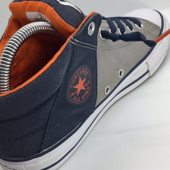 Youth Converse canvas slip ons with laces - Picture 8 of 14
